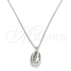 Collares con Dije 04.370.0001.16 Plata Rodinada, Pulido, Rodinado (Grosor 01 MM, 16 Pulgadas de Largo)