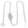 Pulsera Elegante 03.370.0001.06 Plata Rodinada, Pulido, Rodinado (Grosor 02 MM, 6 Pulgadas de Largo)