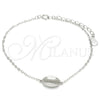 Pulsera Elegante 03.370.0001.06 Plata Rodinada, Pulido, Rodinado (Grosor 02 MM, 6 Pulgadas de Largo)