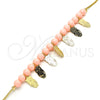 Pulsera Elegante 03.63.2099.07 Oro Laminado, Diseño de Búho, Pulido, Tono Dorado (01 MM Thickness, 7 Inches Length)