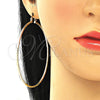 Argolla Extra Grande 02.170.0296.70 Oro Laminado, Pulido, Tres Tonos