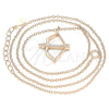 Collares con Dije 04.336.0060.1.16 Plata Rodinada, con Zirconia Cubica Blanca, Pulido, Tono Rosado (Grosor 01 MM, 16 Pulgadas de Largo)