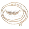 Collares con Dije 04.336.0003.1.16 Plata Rodinada, con Zirconia Cubica Blanca, Pulido, Tono Rosado (Grosor 01 MM, 16 Pulgadas de Largo)
