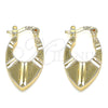Argolla Pequeña 02.165.0178.15 Oro Laminado, Pulido, Tono Dorado