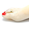 Anillo del Pie 01.117.0012 Oro Laminado, Pulido, Tono Dorado (One size fits all)