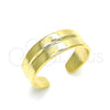 Anillo del Pie 01.117.0012 Oro Laminado, Pulido, Tono Dorado (One size fits all)