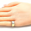 Anillo Infantil 01.185.0014.03 Oro Laminado, Pulido, Tono Dorado (Size 3)