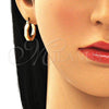 Argolla Pequeña 02.233.0033.20 Oro Laminado, Pulido, Tono Dorado