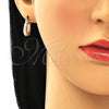 Argolla Pequeña 02.233.0034.12 Oro Laminado, Pulido, Tono Dorado