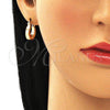Argolla Pequeña 02.233.0038.15 Oro Laminado, Pulido, Tono Dorado