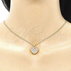 Collares con Dije 04.94.0036.1.20 Oro Laminado, Pulido, Tono Dorado (20 Inches Length)