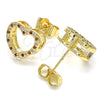 Arete Dormilona 02.94.0093.1 Oro Laminado, Pulido, Tono Dorado