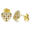 Arete Dormilona 02.156.0485.1 Oro Laminado, Pulido, Tono Dorado