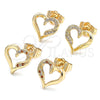 Arete Dormilona 02.156.0486.1 Oro Laminado, Pulido, Tono Dorado