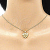 Collares con Dije 04.156.0352.1.20 Oro Laminado, Pulido, Tono Dorado (20 Inches Length)