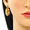Argolla Mediana 02.170.0377.30 Oro Laminado, Diamantado, Tono Dorado