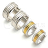 Argolla Huggie 02.230.0053.20 Acero Inoxidable, Pulido, Tono Plateado