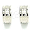 Argolla Huggie 02.230.0034.2.20 Acero Inoxidable, Pulido, Tono Plateado