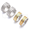 Argolla Huggie 02.230.0058.20 Acero Inoxidable, Mate, Tono Plateado