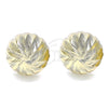 Arete Dormilona 02.100.0124.1 Oro Laminado, Diamantado, Tono Dorado