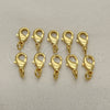 Tranque 12.33.0001 Oro Laminado, Pulido, Tono Dorado