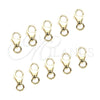 Tranque 12.33.0001 Oro Laminado, Pulido, Tono Dorado