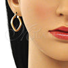 Argolla Pequeña 02.213.0253.25 Oro Laminado, Diamantado, Tono Dorado