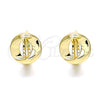 Argolla Huggie 02.213.0281.12 Oro Laminado, Pulido, Tono Dorado