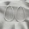 Argolla Mediana 02.389.0095.40 Plata Rodinada, Diamantado, Tono Plateado