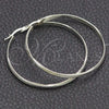 Argolla Grande 02.389.0101.50 Plata Rodinada, Pulido, Tono Plateado