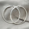 Argolla Grande 02.389.0114.50 Plata Rodinada, Diamantado, Tono Plateado