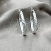 Argolla Mediana 02.389.0137.25 Plata Rodinada, Diamantado, Tono Plateado