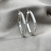 Argolla Mediana 02.389.0148.40 Plata Rodinada, Diamantado, Tono Plateado