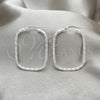 Argolla Mediana 02.389.0161.30 Plata Rodinada, Diseño de Torcido, Diamantado, Tono Plateado