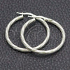 Argolla Mediana 02.389.0176.30 Plata Rodinada, Diseño de Torcido, Diamantado, Tono Plateado