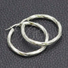 Argolla Mediana 02.389.0180.30 Plata Rodinada, Diamantado, Tono Plateado