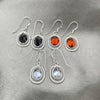 Arete Colgante 02.394.0014 Plata Rodinada, con Zirconia Cubica Blanca, Pulido, Tono Plateado