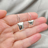 Arete Colgante 02.395.0022 Plata Rodinada, Pulido, Tono Plateado