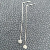 Arete Violador 02.397.0025 Plata Rodinada, Diseño de Nudo, Pulido, Tono Plateado