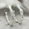 Argolla Mediana 02.395.0045.40 Plata Rodinada, Pulido, Tono Plateado