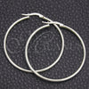 Argolla Mediana 02.389.0186.40 Plata Rodinada, Diseño de Hueco, Pulido, Tono Plateado