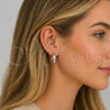 Arete Dormilona 02.163.0155.1.20 Oro Laminado, Pulido, Rodinado
