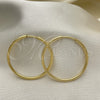 Argolla Pequeña 02.58.0081.25 Oro Laminado, Pulido, Tono Dorado