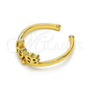 Anillo Elegante 01.310.0029 Oro Laminado, Diseño de Amor, Pulido, Tono Dorado (One size fits all)