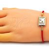 Pulsera Elegante 03.193.0013.06 Oro Laminado, Diseño de Avión, con Blanca Micro Pave, Pulido, Tono Dorado (02 MM Thickness, 6 Inches Length)