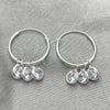 Argolla Pequeña 02.402.0040.15 Plata Rodinada, con Zirconia Cubica Blanca, Pulido, Tono Plateado