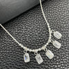 Gargantilla Elegante 04.401.0001.18 Plata Rodinada, Diseño de Snake y Bola, con Zirconia Cubica Blanca, Pulido, Tono Plateado (Grosor 02 MM, 18 Pulgadas de Largo)