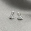 Arete Dormilona 02.399.0054 Plata Rodinada, con Perla Marfil, Pulido, Tono Plateado