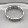 Pulsera Solida 03.114.0274.3.09 Acero Inoxidable, Pulido, Tono Plateado (14 MM Thickness, 9 Inches Length)