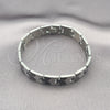 Pulsera Solida 03.114.0312.3.08 Acero Inoxidable, Pulido, Dos Tonos (12 MM Thickness, 8 Inches Length)